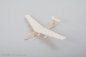 Preview: Wurfgleiter Airliner 400mm aus Balsa mit Dekor zum aufkleben