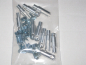 Preview: ALU Gabelkopf M3 mit Ø 4mm Schnellverschluss / Sicherungsclip KAVAN 0152A VE= 10 Stück