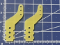 Preview: GfK-CNC Ruderhörner Höhe gesamt ca. 39mm x 2mm RCHobbyshop Typ 5 (1 Paar)
