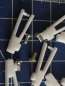 Preview: Gabelkopf Kunststoff für Gestänge bis max. Ø 1,2mm  mit Schraubenklemmung VE=10 Stück