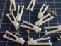 Preview: Gabelkopf Kunststoff für Gestänge bis max. Ø 1,2mm  mit Schraubenklemmung VE=10 Stück
