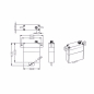 Preview: MASTER Servo DS3010 HV 10mm Flächenservo mit Metallgetriebe für 6-8,4V Pichler C9268