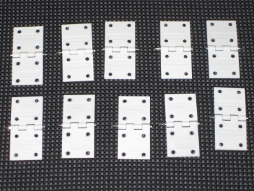 10 Stück Kavan Scharniere 34x16mm