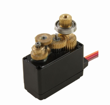 AS340BB-MG analoges 13mm Mini Servo mit Kugellager und Metallgetriebe AS-340 D-Power