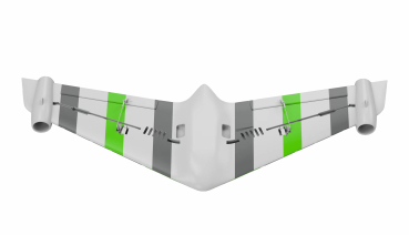 Eagle Twin V2 EDF Nurflügel 2x 40mm Impeller PNP GRÜN
