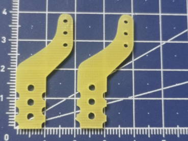 GfK-CNC Ruderhörner Höhe gesamt ca. 39mm x 2mm RCHobbyshop Typ 5 (1 Paar)