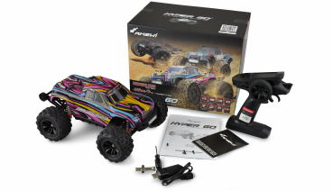 Hyper GO Monstertruck brushless 4WD 1:16 RTR blau rot