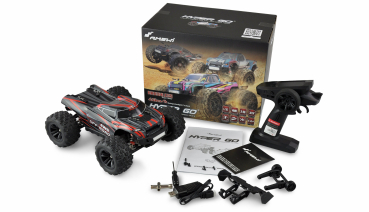 Hyper GO Truggy brushless 4WD 1:16 RTR schwarz/rot