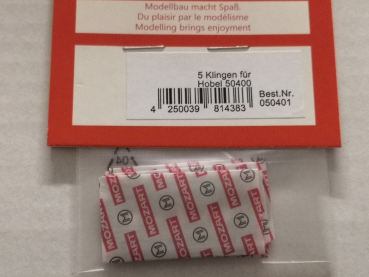 Ersatzklingen für Balsahobel 50400 R.E.M Modellbau Zubehör Artikel: 50401