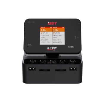 K2 Zip Smart Charger / Ladegerät 12V/230V für bis zu 20A Ladeleistung für 1-8S LiXX