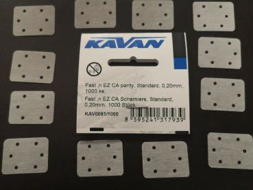 Fast`n EZ CA-Scharnier 25x20x0,2mm VE=12 Stück KAVAN KAV50.0081