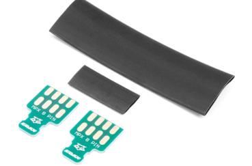 8-Pin Lötplatine kompatibel für 8-pol Stecker und Buchse Typ MPX (1 Paar)