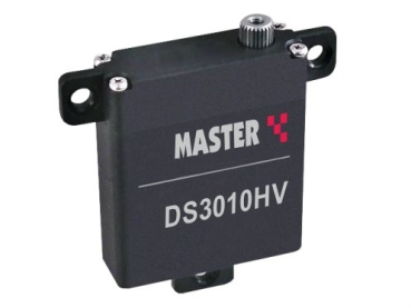 MASTER Servo DS3010 HV 10mm Flächenservo mit Metallgetriebe für 6-8,4V Pichler C9268