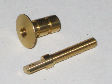 Preview: Ruderhorn M3 Messing verstellbar