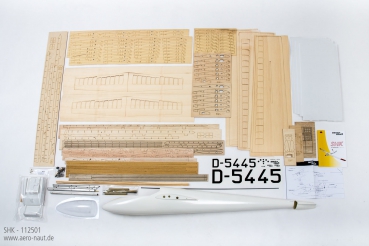 Segelflugmodelle Bausatz, ARF oder Voll-GfK, exclusive Scalesegler