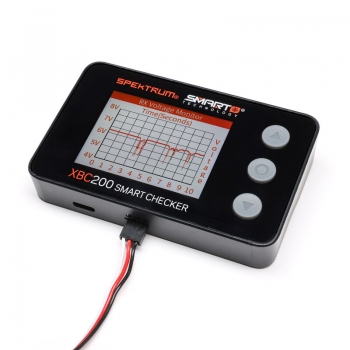 Preview: Spektrum Accessories XBC200 Smart LiPo Battery Checker & Servo Tester SPMXBC200