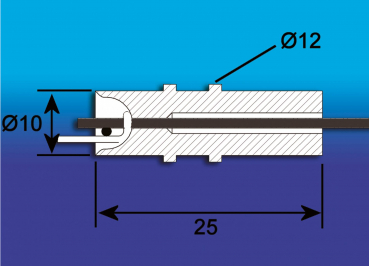 Schleppkupplung für Segler MPX 723470