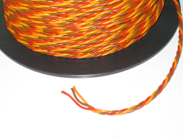 PVC Servokabel 3x 0,25qmm verdrillt / verseilt LiFY Farben Gr./JR Meterware