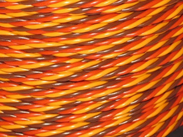 Preview: PVC Servokabel 3x 0,34qmm verdrillt / verseilt Gr./JR Farben Meterware