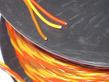 PVC Servokabel 3x 0,5qmm verdrillt / verseilt LiFY Farben Gr./JR Meterware