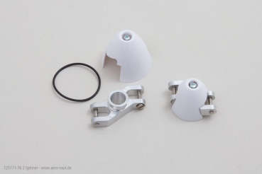 Preview: Z-Spinner Ø 55mm - Spinnerkappe, Alumittelteil und Gummiring 725179