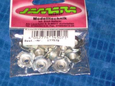 Preview: Einschlagmuttern M6, je 10 Stück Jamara 177579