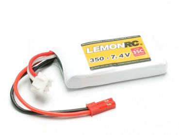 2S Lipo Akku LemonRC 7,4V 350mAh 35C JST/BEC Stecker XH Balancer Pichler 15766 - Kopie