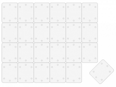 Patentscharnier 25x20m VE=24 Stück Extron X2020