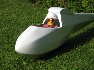 Preview: Pilotenpuppe Horst im Rumpf L-Spatz 55 Maßstab 1:3.5