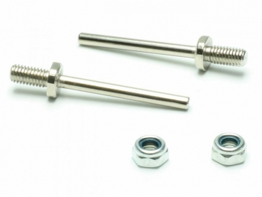Radachsen Ø 4mm x 40mm mit selbsichernder Mutter 1Paar Pichler 15479