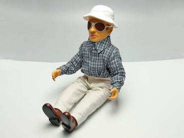 Pilotenpuppe "Horst", Maßstab 1:3 - 1:3,5  BLAU  C8208