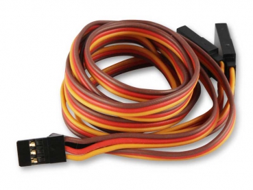 JR/Uni Servoverlängerung  60cm Goldkontakte 2 Stück AWG22