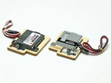 Preview: Servorahmen aus Sperrholz für gängige 10mm Flächenservos 30x36mm Pichler C8782 (1 Paar)