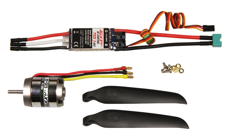 Antrieb Set Funray MPX Motor, Regler und KLS
