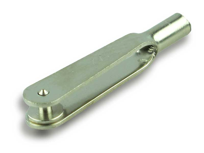 10 Stück Gabelkopf M2 aus Federstahl   Made in Germany