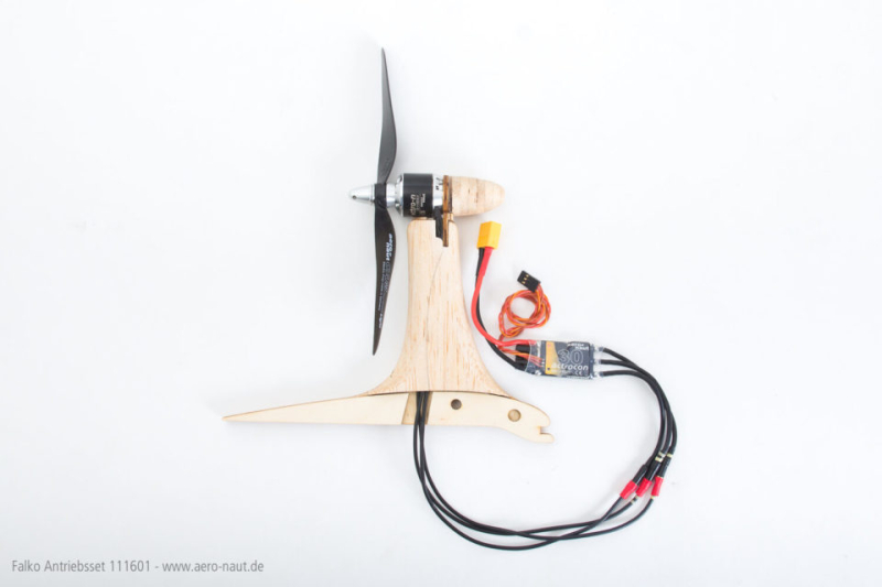 Antriebsset Falko Aufsatz mit Motor und Regler Aeronaut 111601