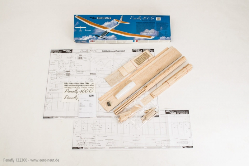 Panafly 400 Holzbausatz eines 2-Achs Elektrosegler Spw. 193cm