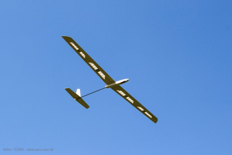 Helios 4-Klappen Elektro-Segelflugmodell Spw. 254cm Aeronaut 132600