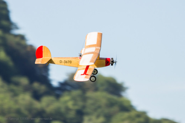 Udet Flamingo Doppeldecker Laser Cut Holz Bausatz Spw. 131cm NEUHEIT 2022