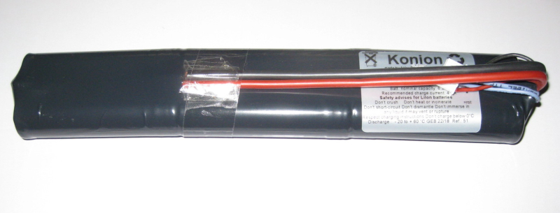 Konion 18650VTC6 Li-Ion Akku 3S2P 6200mAh (10,8-12,6V) 2,5qmm Litze XH Balancer