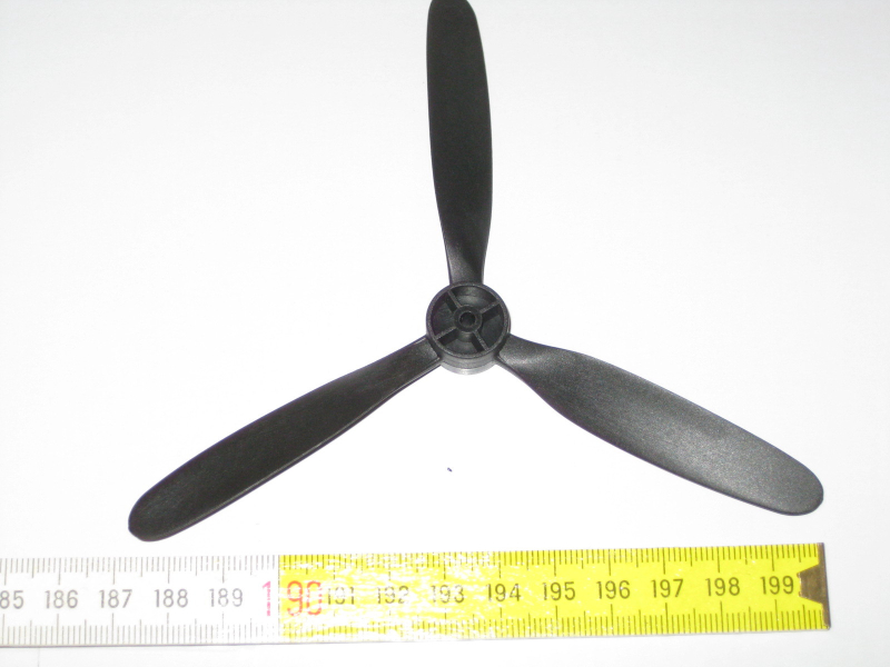 3-Blatt Dreiblatt Luftschraube 6x7" Ersatzteil für Nicesky Hurricane Mk.1a