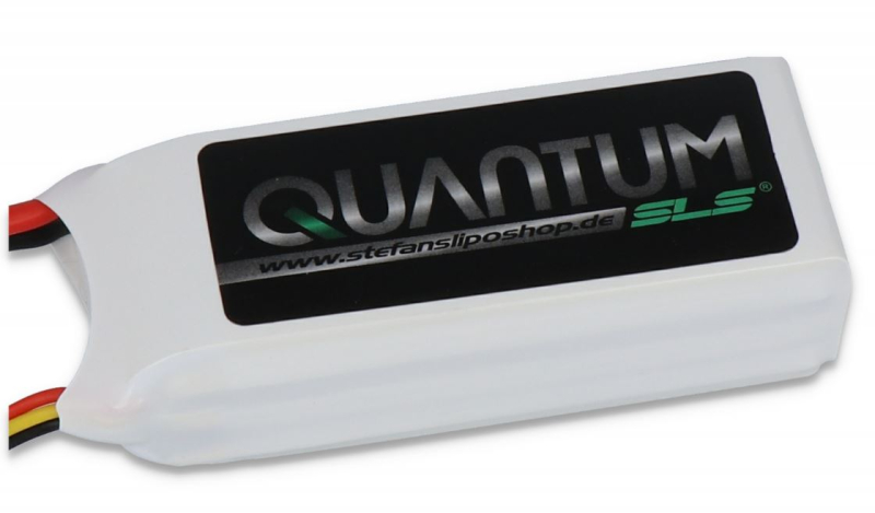 SLS Quantum 1600mAh 3S1P  30C-60C XT60 Anschluss + XH Balancer Maße 98x30x21mm