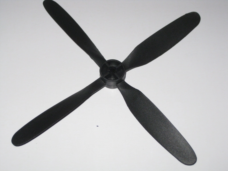 4-Blatt vierblatt Luftschraube 6x7" für P-51 Mustang von Nicesky Yuki 174022