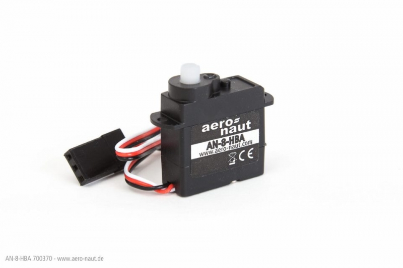 AN-8-HBA Micro Servo 3,7g analog für Indoor, HLG und Slowflyer