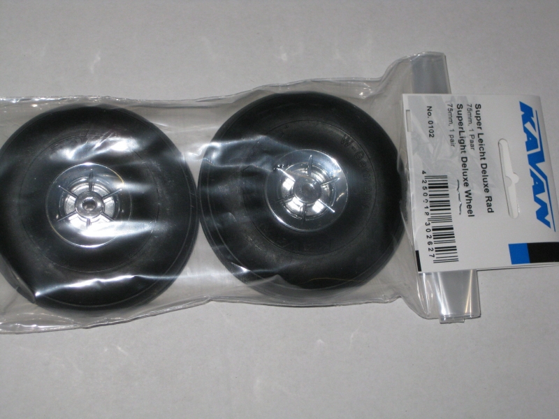 SuperLight Deluxe Rad 75mm (1 Paar) Kavan KAV50.01020