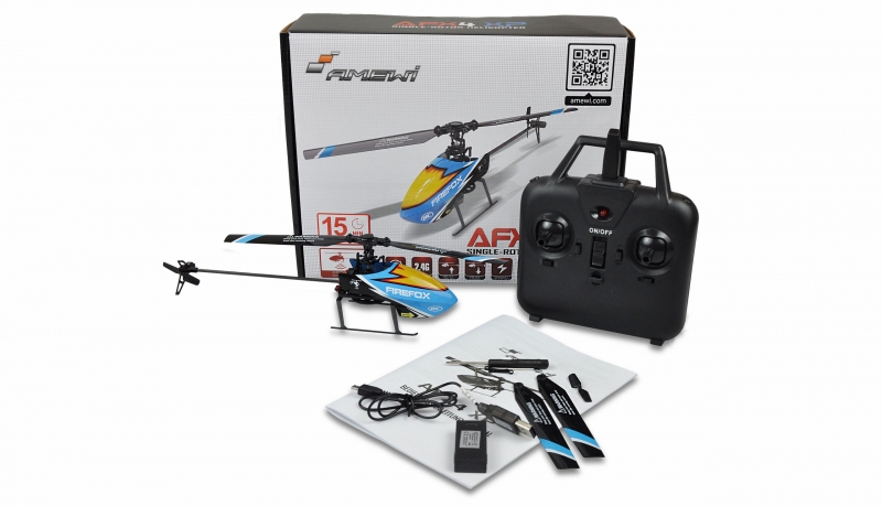 AFX4 XP Single - Rotor Helicopter 2.4Ghz Autostart u. Schwebeflug Funktion auf Knopfdruck