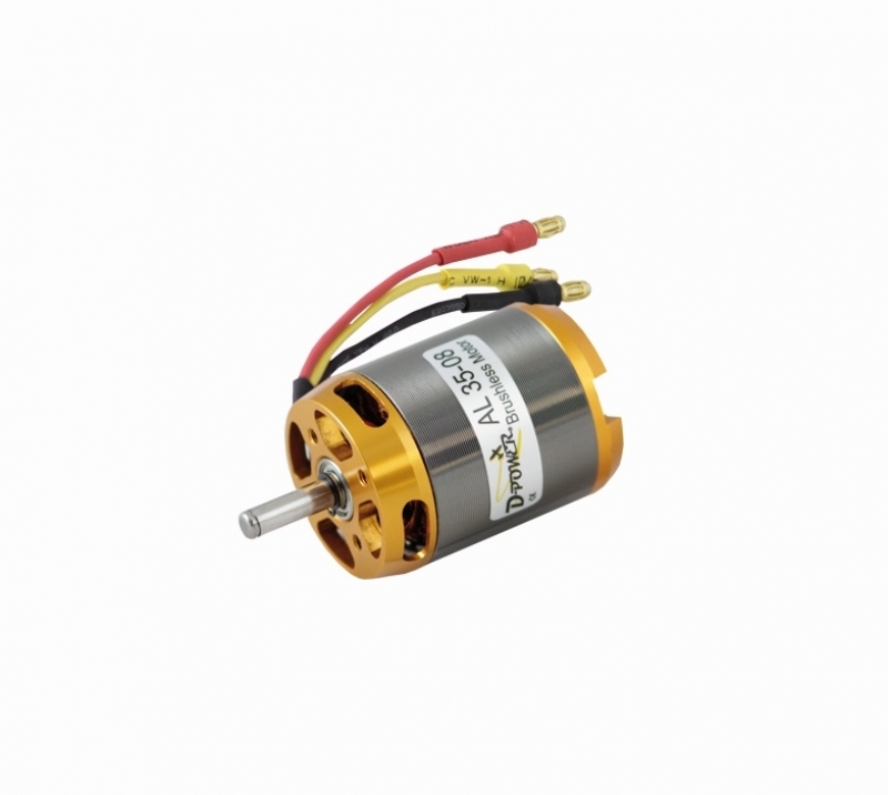 D-Power Brushless Motor AL35-08 für 3-5S Lipo 890KV