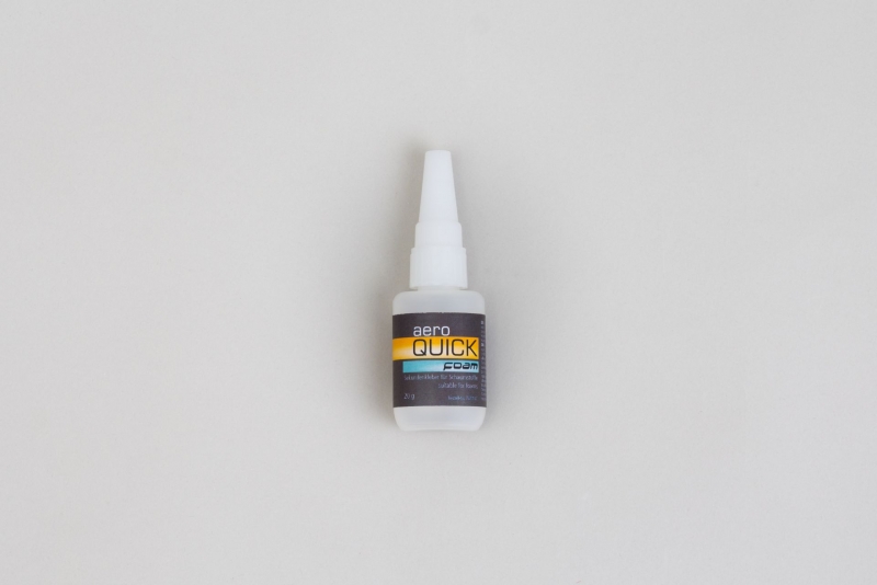 Aero-Quick Foam Sekundenkleber für Schaumstoffe, Holz und Metall 20g