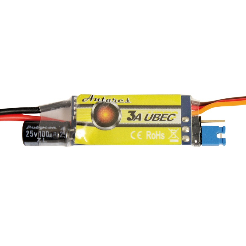 Antares UBEC 3A für 2S-6S Lipo Stromversorgung einstellbar 5V/6V per Jumper