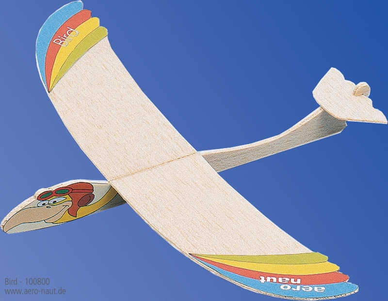 Wurfgleiter BIRD aus Balsaholz